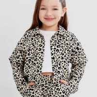 Рубашка для девочки KAFTAN Leo velvet р.30 (98-104 см) Рубашка для девочки KAFTAN Leo velvet р.30 (98-104 см)