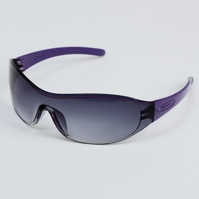 Очки солнцезащитные детские OneSun, UV 380, 13.5&times;12&times;4 см, оправа полоса, дужки микс