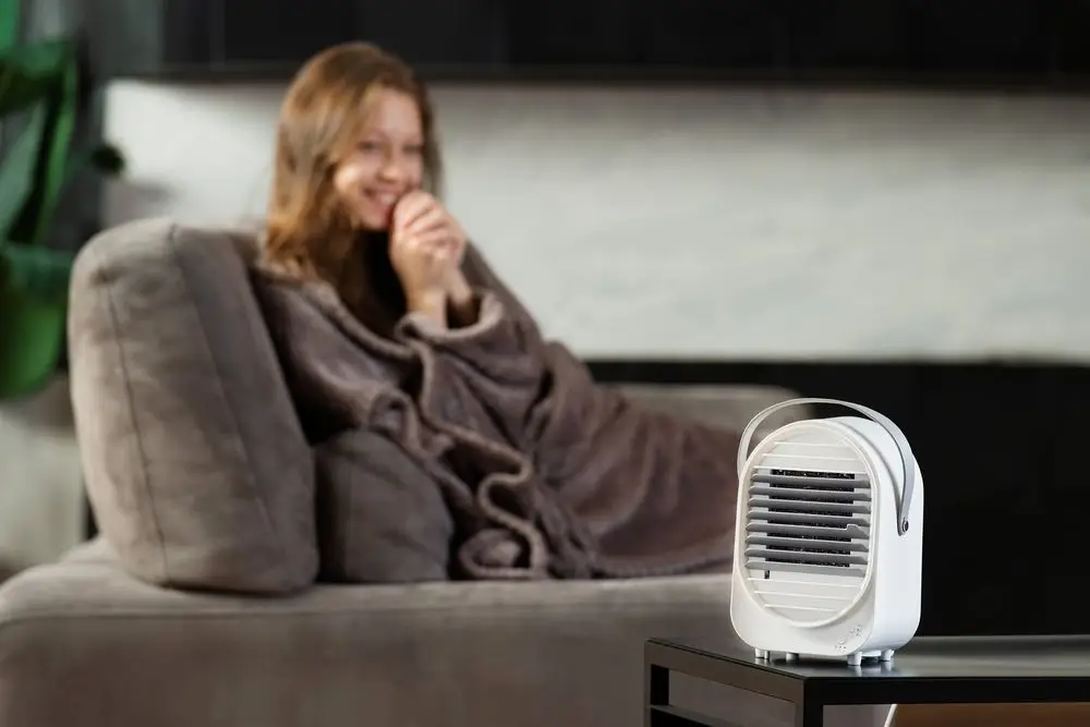 Обогреватель с функцией вентилятора airTune, белый