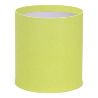 Набор круглых коробок 2в1 ,"Салатовый", без крышки, 10 х 10 х 10,5 см