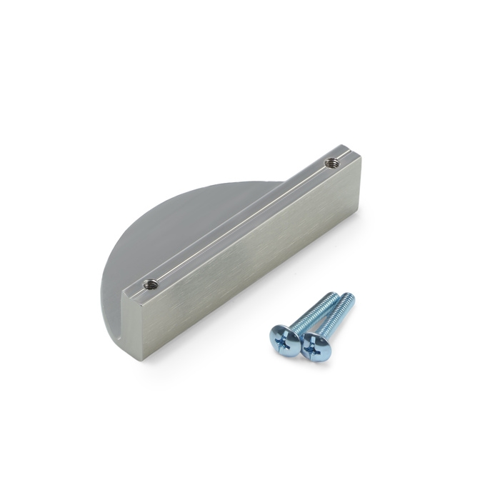 Ручка скоба CAPPIO H002SS полукруг, алюминий, L=78 мм,  м/о 64 мм., цвет сат. никель