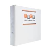 Полотенцесушитель водяной ТЕРА "Фокстрот-Лиана", 500х500 мм, наружная резьба 1"