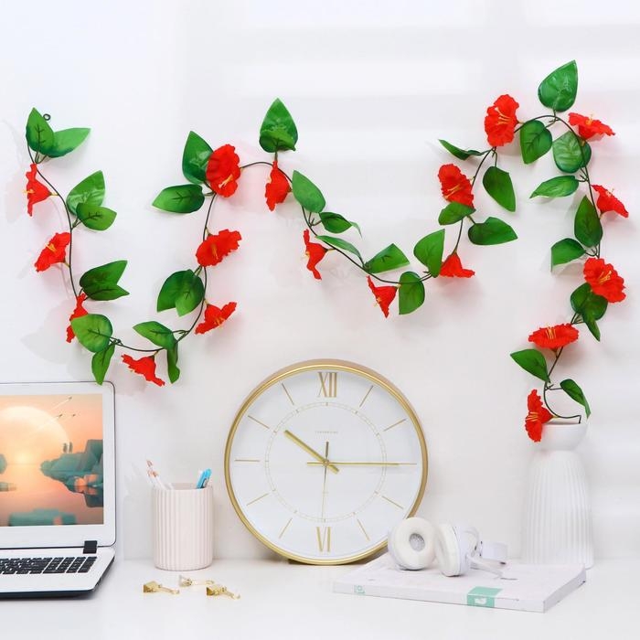 Лиана Лиана "Волнушки с листочками" 200 см, микс