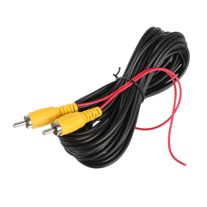 Камера заднего вида TORSO, IP68, обзор 130&deg;, 0.3 Мп, провод 6 м