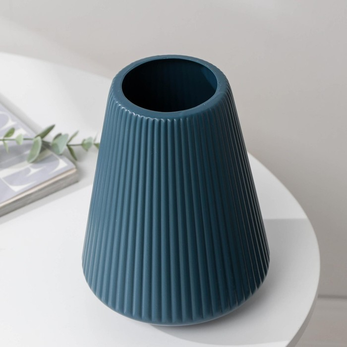 Ваза для цветов, 14&times;18 см, 1,5 л, цвет МИКС