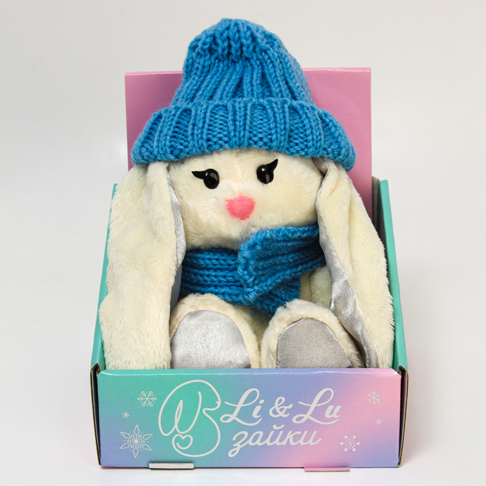 Новогодняя мягкая игрушка &laquo;Чудесная Li&raquo;, заяц, 25 см, на новый год