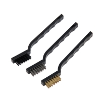 Набор щеток металлических ручных ТУНДРА, пластиковые рукоятки, малые, 3 шт. Набор щеток металлических ручных ТУНДРА, пластиковые рукоятки, малые, 3 шт.