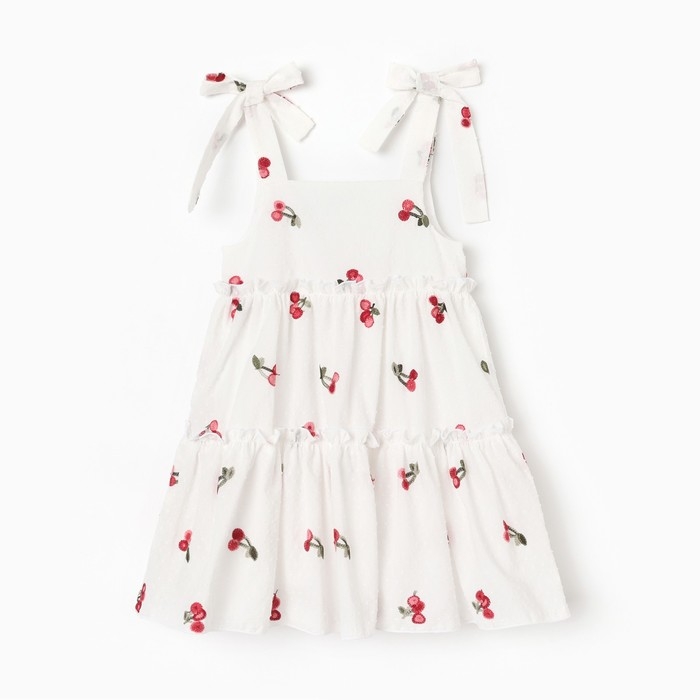 Сарафан для девочки MINAKU, цвет белый, рост 104 см
