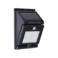 Светильник на солнечной батарее "СТАРТ", 10x5x13 см, 20LED, IP65, поворотный, БЕЛЫЙ Светильник на солнечной батарее "СТАРТ", 10x5x13 см, 20LED, IP65, поворотный, БЕЛЫЙ