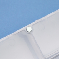 Таблетница - органайзер, 10 &times; 7 &times; 2,5 см, 7 секций, цвет белый