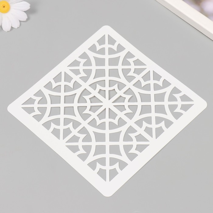 Трафарет плитка 15х15 см
