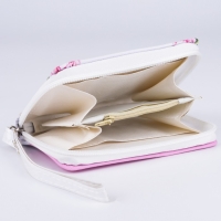 Кошелёк, отдел на молнии, цвет белый Кошелёк, отдел на молнии, цвет белый