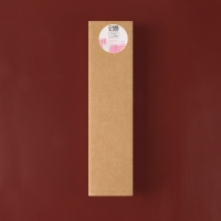 Шорный нож для работы с кожей Premium, закруглённый, 18 &times; 3,5 см