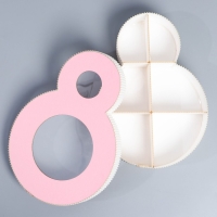 Коробка подарочная, кондитерская упаковка &laquo;8 марта&raquo; розовая, 22 х 16 х 5 см