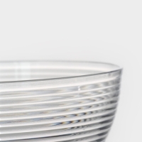 Салатник Доляна &laquo;Шарм&raquo;, d=19,5 см, высота 9,3 см, 1,7л, цвет прозрачный