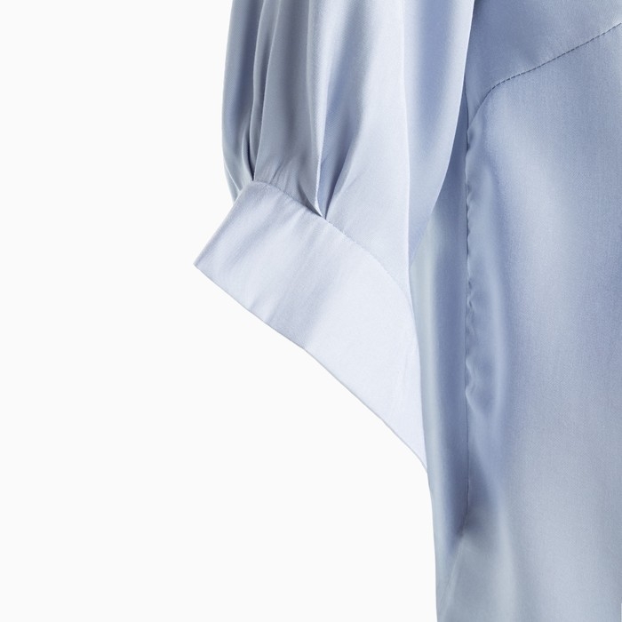 Рубашка женская MINAKU: Casual collection цвет голубой, р-р 42