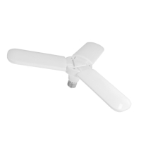 Фитолампа светодиодная, E27, 24 Вт, IP 20, 220 В, трехлепестковая, складная, мультиспектральная 7391 Фитолампа светодиодная, E27, 24 Вт, IP 20, 220 В, трехлепестковая, складная, мультиспектральная 7391