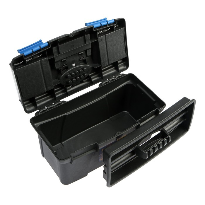 Ящик для инструмента ТУНДРА, 13", 320 х 175 х 160 мм, пластиковый, два органайзера