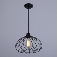 Люстра Вексана Подвес BayerLux цвет таинственный черный 1х40Вт цоколь E27 Люстра Вексана Подвес BayerLux цвет таинственный черный 1х40Вт цоколь E27