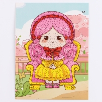 Алмазная вышивка &laquo;Башира&raquo; 13,7 &times; 18,3 см, картон, с частичным заполнением