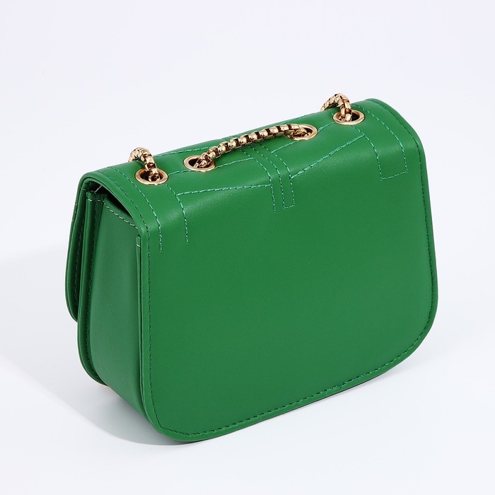 Сумка-мессенджер на клапане, цвет зелёный Сумка-мессенджер на клапане, цвет зелёный