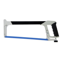 Ножовка по металлу ТУНДРА, два угла установки полотна 45 и 90&deg;, 2К рукоятка, 300 мм