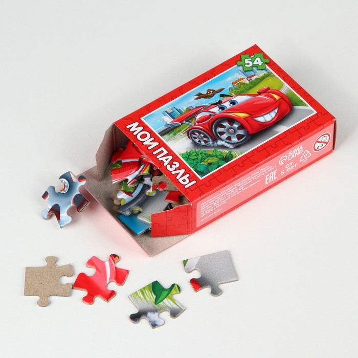 Подарочный набор косметики детский &laquo;Настоящий чемпион&raquo;, шампунь для волос и пена для ванны, 2 х 250 мл, пазл, ЧИСТОЕ СЧАСТЬЕ