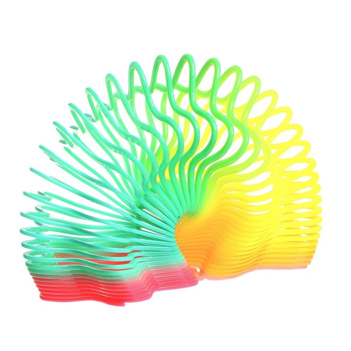 Пружинка - радуга Funny toys &laquo;Улёт!&raquo;, d=5 см, МИКС