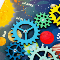 Набор шестерёнок &laquo;Космос&raquo;, МИКС