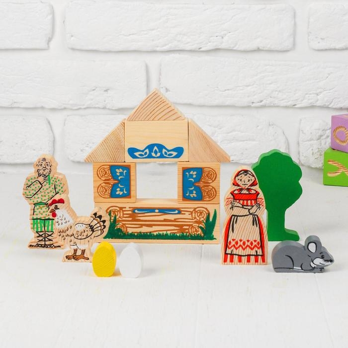 Конструктор &laquo;Сказки. Курочка Ряба&raquo;, 17 элементов