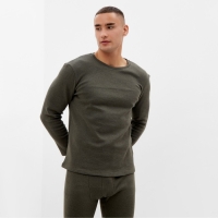 Комплект мужской термо (лонгслив, брюки) MINAKU цвет хаки, р-р 48