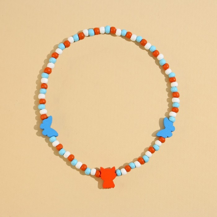 Бусы &laquo;Лисичка&raquo; 40 см