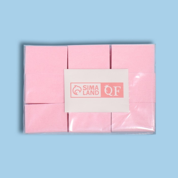 Салфетки для маникюра, безворсовые, плотные, 560 шт, 6 × 4 см, цвет розовый Салфетки для маникюра, безворсовые, плотные, 560 шт, 6 × 4 см, цвет розовый