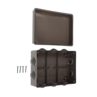 Коробка распределительная Luazon Lighting, 190х140х70 мм, IP54, для открытой установки Коробка распределительная Luazon Lighting, 190х140х70 мм, IP54, для открытой установки