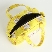 Сумка детская для девочки на молнии, регулируемый ремень, цвет жёлтый Сумка детская для девочки на молнии, регулируемый ремень, цвет жёлтый