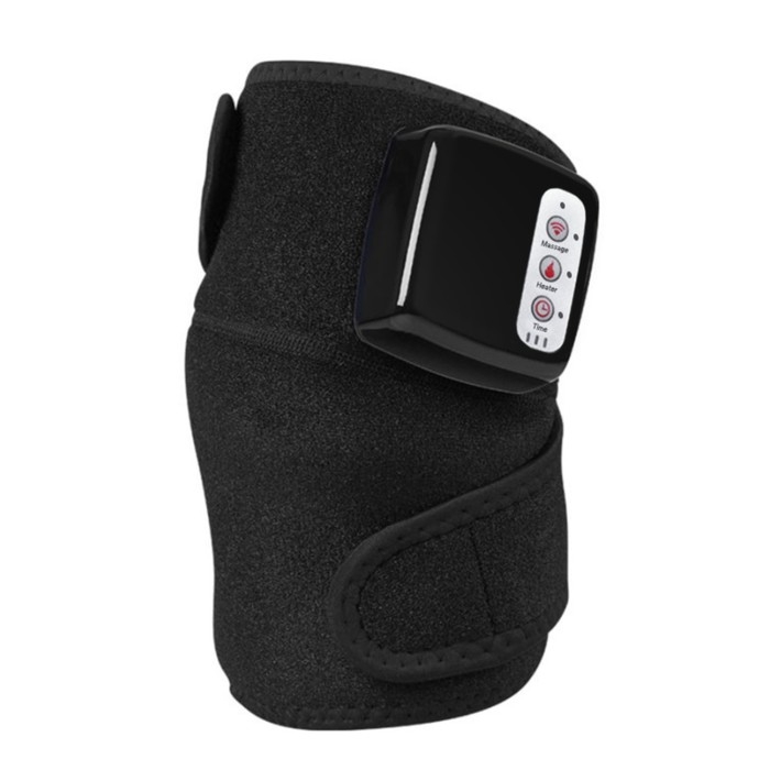 Массажёр для ног Luazon LEM-24 , бандаж на колено, нагрев до 65°С, черный Массажёр для ног Luazon LEM-24 , бандаж на колено, нагрев до 65°С, черный