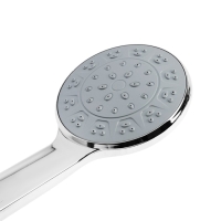 Лейка для душа ZEIN Z3523, d=80 мм, хром с серой вставкой Лейка для душа ZEIN Z3523, d=80 мм, хром с серой вставкой