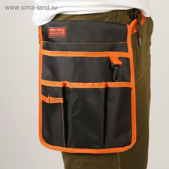 Поясная сумка для садового инструмента, 6 карманов