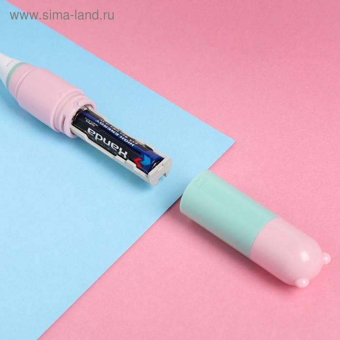 Зубная щётка детская электрическая &laquo;Улыбайся&raquo;, LP-005, 19,2 х 5,5 см.