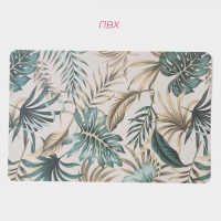 Салфетки сервировочные на стол Доляна Flores, 4 шт, 28&times;43 см