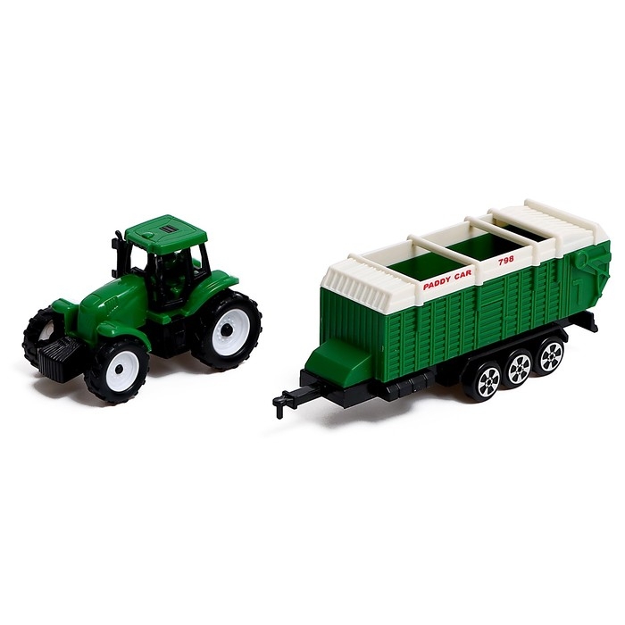 Игровой набор &laquo;Ферма&raquo;, трактор и животные, МИКС