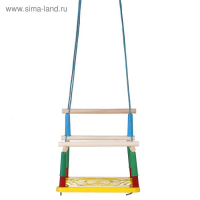 Качели подвесные, пластмассовые, сиденье 33&times;22см