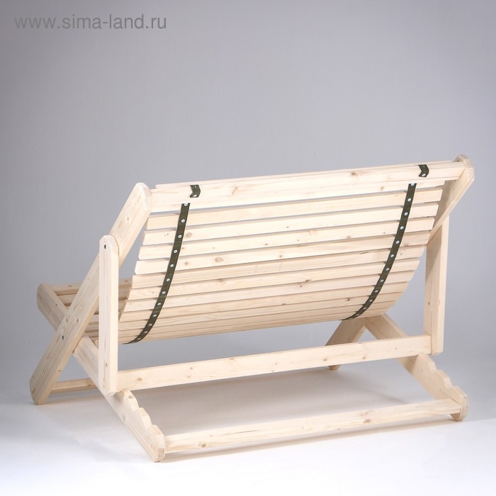 Шезлонг двухместный, гибкий, хвоя, 100&times;115&times;78см