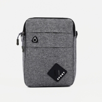 Сумка мужская, цвет серый