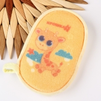 Мочалка детская махровая &laquo;Жирафик&raquo;