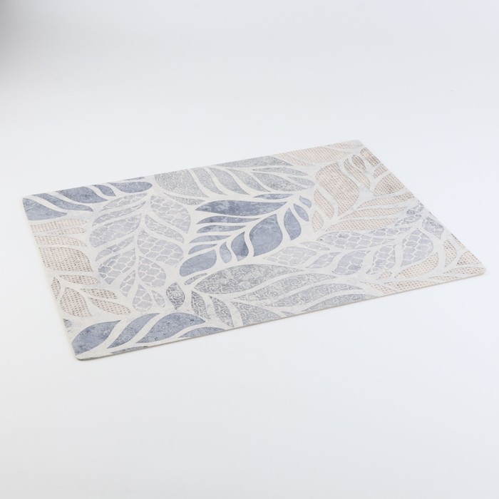 Салфетка сервировочная, плейсмат &laquo;Листья&raquo; 40х30 см