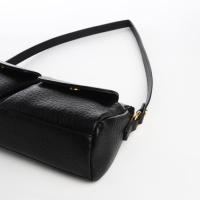 Сумка женская TEXTURA, средний размер, цвет чёрный