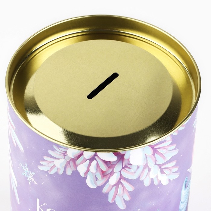 Копилка новогодняя подарок &laquo;Новый год: Розовые мечты&raquo;, XXL, 20 х 12,5 см