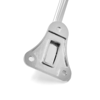 Фиксатор дверной LOCKLAND, "козья ножка", цвет хром Фиксатор дверной LOCKLAND, "козья ножка", цвет хром