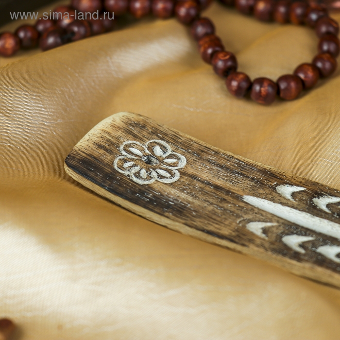 Подставка под благовония Подставка под благовония "Клевер" дерево 0,5х3,5х26 см